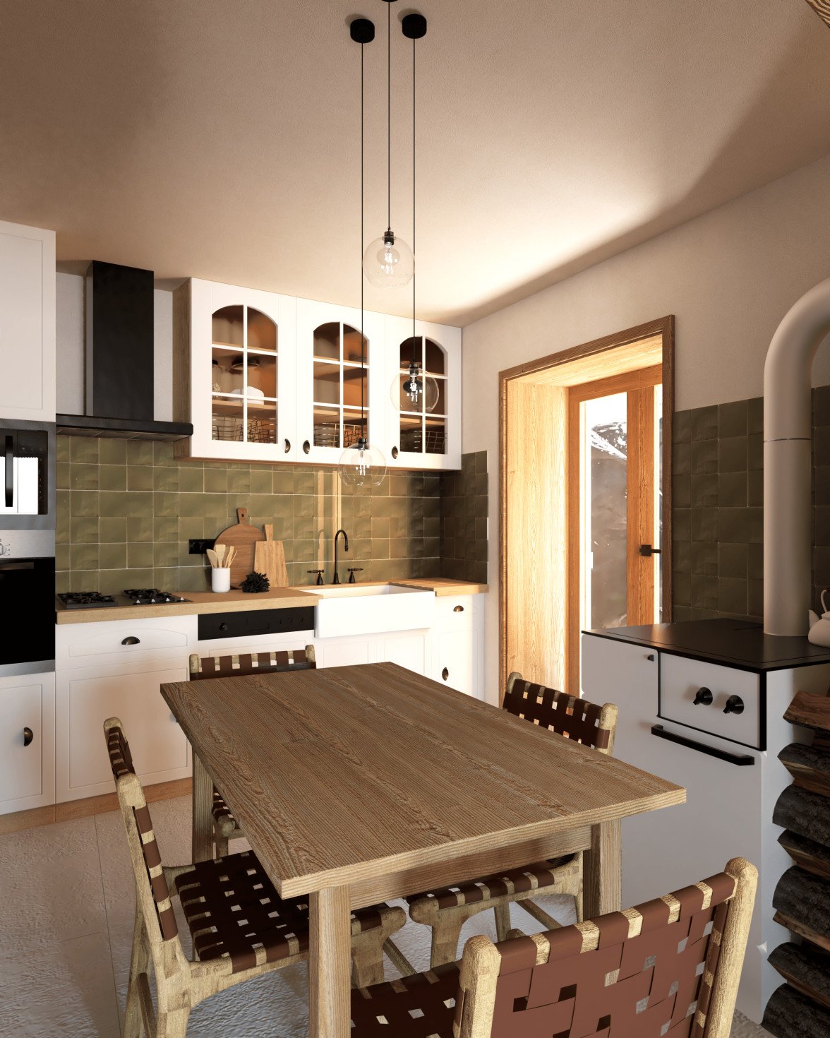 architecte-dinterieur- renovation-chalet-cuisine-isere-les2alpes